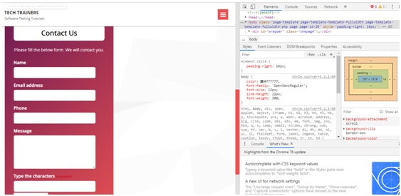 selenium automation testing